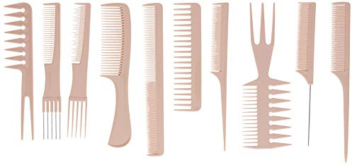 Diane D7902 Assorted Comb Kit, Bone