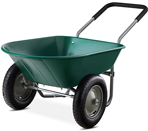 Mejor elección Productos Doble Rueda casa Patio Rover Carretilla jardín Carro