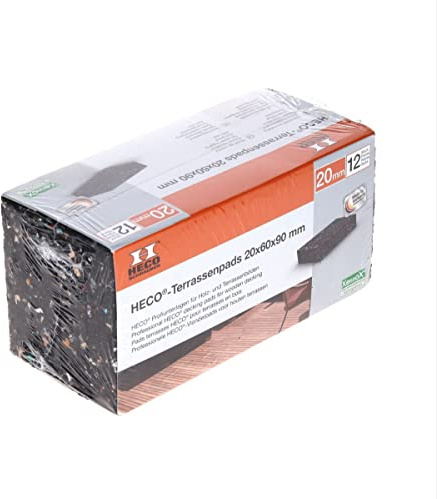 Format 4019787497725 - Heco-Terrassen Pads 20 mm bis 12 stñck