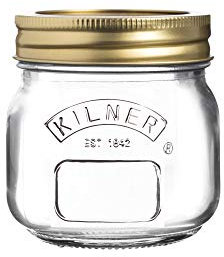 Kilner Conserve, marmellata, barattolo per chutney, 0,25 l, 0,25 litri