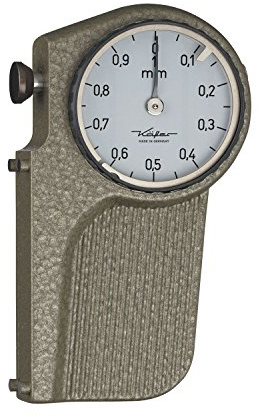 Mariquita Sierra andados änkmess Reloj, rango de medición 0 – 2 mm, lectura de 0,1 mm, 40005