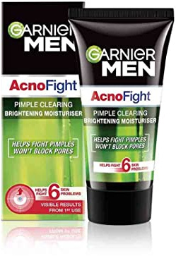 Garnier Men Acno Fight Pimple Clearing Whitening Cream Helps Fight 6 Skin Problems 45 Gram