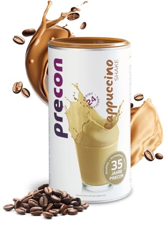 Precon BCM Diät Shake zum Abnehmen – Cappuccino – 24 Portionen (480 g)