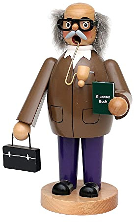 Räuchermann als Lehrer, ca. 20 cm