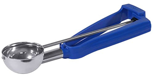 Contacto Edelstahl Portionierer 1/16 l mit schwarzem Nylon-Griff