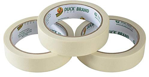 Duck Lot de 3 rubans à masquer polyvalents 25 mm x 25 m