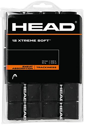 HEAD Xtreme Soft 12er Pack Griffbänder schwarz