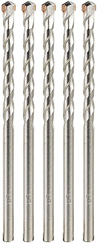 AGT Steinbohrer-Sets: Beton-Bohrer-Set für Schlag- und Drehbohrer, 5 mm, 5 Stück (Betonbohrersätze, Bohrfutter, Akku)