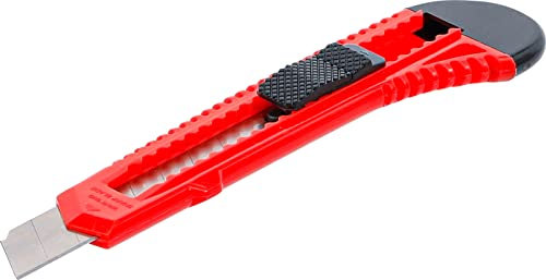BGS Diy 7970 | Universalmesser | Abbrechklinge 18 mm | Cuttermesser | Teppichmesser | Abbrechmesser