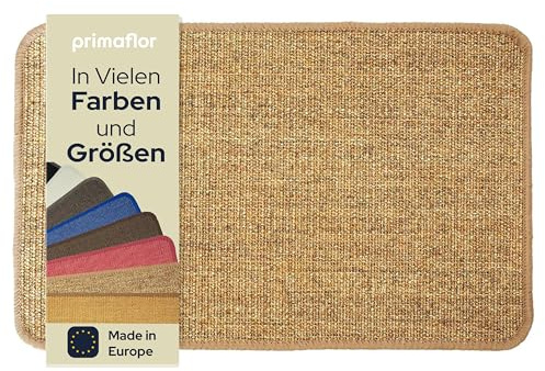 Primaflor Katzen-Kratzmatte - Nuss, 50 x 50 cm, Rutschhemmende Sisalmatte für Krallenpflege, Robuster Kratzpad für Wand, Boden oder Kratzmöbel