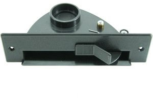 VacPan - Recogedor para aspiradora central con mecanismo de inclinación (color: negro) Microsafe®