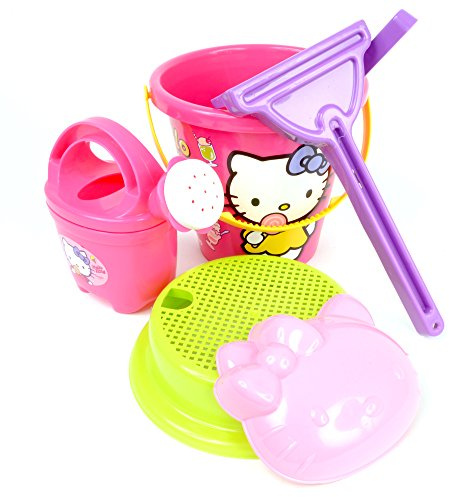 Androni Giocattoli S.R.L. Hello Kitty Eimer (6-teilig, 15 Stück)