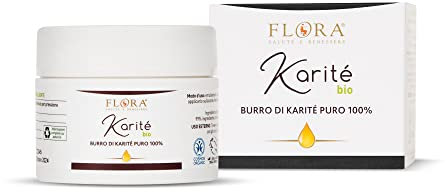 Burro di Karitè Puro 100%, 100 ml BIO-COSMOS - Cosmetico naturale Dalleffetto rigenerante, protettivo ed emolliente. Base ideale in Aromaterapia., 1