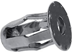 Hillman 15 Pcs Short Jack Nuts (1/4-20) | Blind Threaded Inserts for Thin Metal, Plastic & Fiberglass | Zinc-Plated Steel Jack Nut Fasteners for Sheet Metal, Panels & Repair Applications