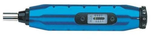 CDI Micro Adjustable Torque Screwdriver, 1/4 Inch Hex Drive, Range 5-40 In Lbs (401SM)