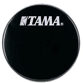 TAMA Black Heads Bassdrumfell Schwarz - 22 (BK22BMWS)