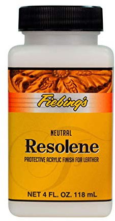 Fiebing's - Protector de acabado de piel de resoleno acrílico, 118 ml