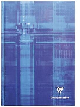 Kladde mit festem Deckel Clairefontaine DIN A5 14,8x21cm, 96 Blatt, 90g, kariert Sortiert