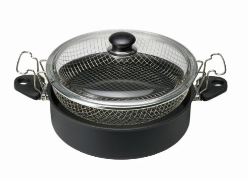 Ballarini Gli Speciali Eccofritto, Alluminio, Nero, 28 cm
