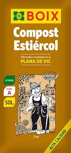 Compost Estiércol Boix 50 L (Pack 4 sacos)