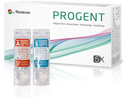 MENICON PROGENT INTENSIVE CLEANSER 5 DOSES A & B