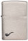 Zippo Lighter Pipe Chrome Brushed, Silver