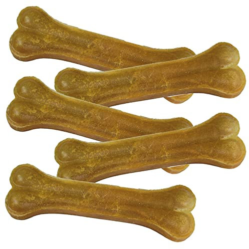 Schecker Hundesnack - Kaustick - 5 STK. á 16 cm 450g - mit zahnreinigender Wirkung - Zahnsteinentferner
