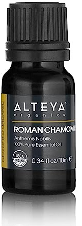 Alteya Bio Öl Römische Kamille (Anthemis Nobilis) 10 ml - 100% USDA-zertifiziertes ätherisches Öl