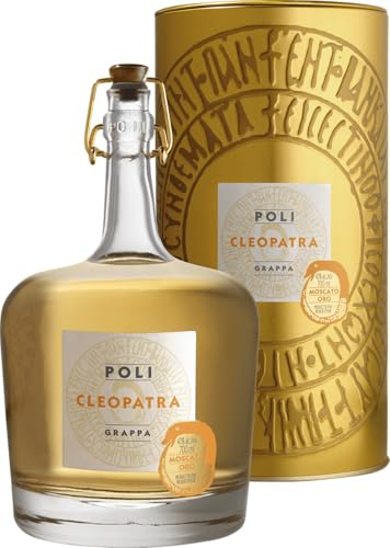 Poli, Grappa Cleopatra Oro (Moscato) Astucciata - 700 ml