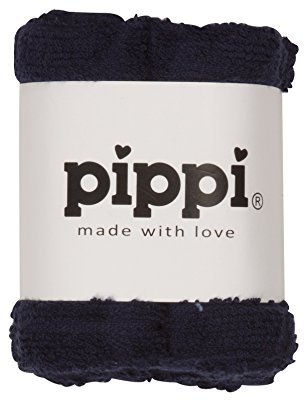 Fifi Lot de 4 éponge velours Lingettes de toilette Lot de 4 dans bleu marine