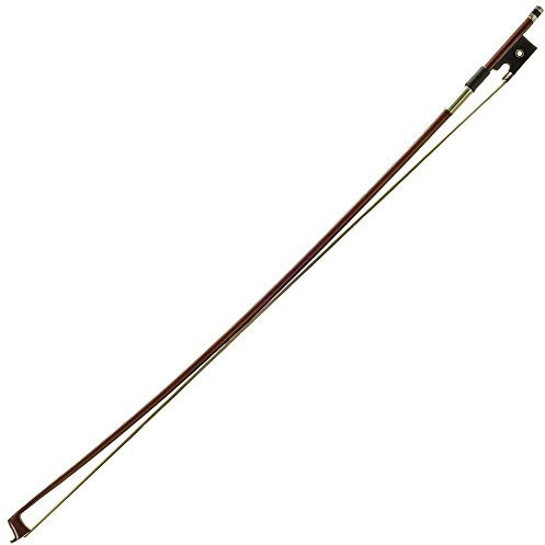 PAITITI 1/2 Size Violin Bow Round Stick Brazil Wood Mongolian Horsehair