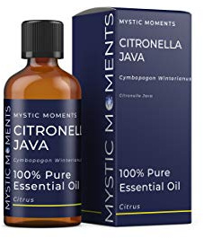 Mystic Moments Huile Essentielle de Citronnelle De Java - 100ml - 100% Pure