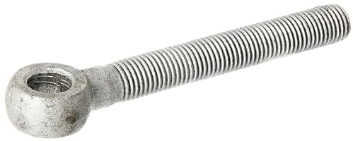 Alberts 411220 Boulon à œillet sans accessoire | adapté aux pentures de portails | galvanisé à chaud | filetage M20 | début de la tige filetée au centre du boulon à œillet 150 mm