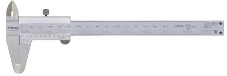 Mitutoyo 530-122 Präzisionssattel mit Feststellschraube DIN 862, Messbereich 0-150mm