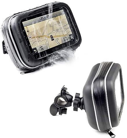 Motorrad Wasserfeste Fahrradhalterung Fahrrad Tasche Halter Halterung für TomTom Go PREMIUM 5 ZOLL BASIC 5 GO ESSENTIAL 5 5200 520 5100 510 500 Via 53 52 135 M 125 Start 50 52 25 M Go Professional XXL