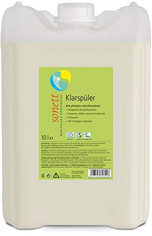 Liquide de rinçage : convient pour tous les lave-vaisselle, concentré végétal, sans pétrochimie.