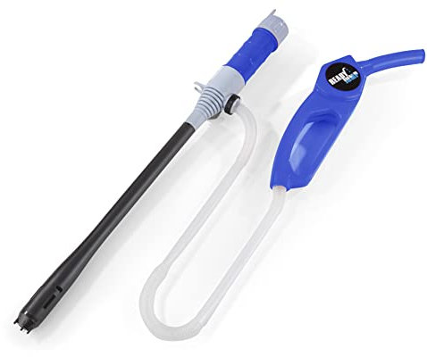 Westfalia Elektrische Batterie Pumpe Universal 2-in-1 zum umfüllen, entleeren & betanken von Flüssigkeiten – großes Volumen von 8l/min, ideal bei Stromausfall, geeignet als Benzinpumpe & Wasserpumpe