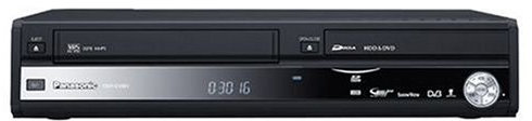Panasonic DMR EX 98 VEG DVD-, VHS- und Festplattenrekorder (250 GB, USB, HDMI, SDHC, DVB-T) schwarz