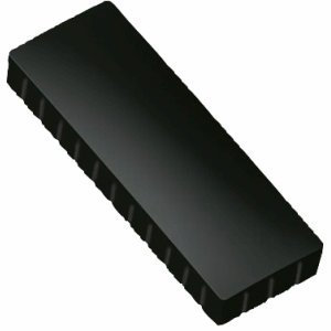 Maul Magnet Solid 54x19 mm 1 kg Haftkraft 10 Stück schwarz