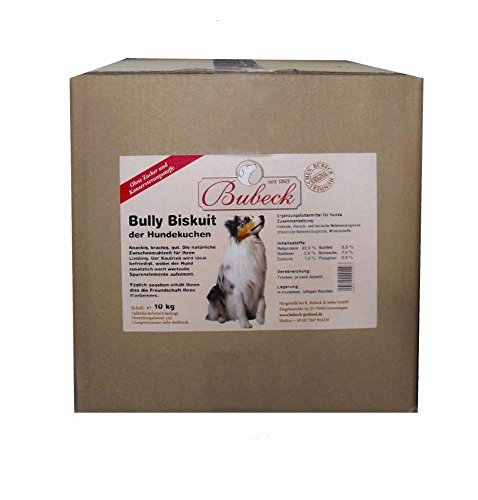 Bubeck Bully Hunde Biskuit Hundekuchen Zahnfplege 10 kg