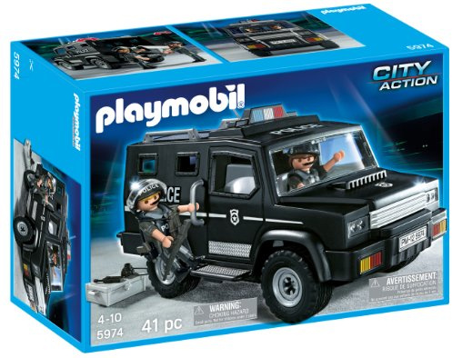 Playmobil Les policiers - 5974-fourgon de Police