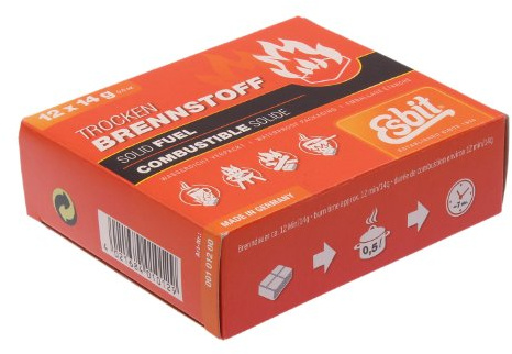 Esbit Trockenbrennstofftabletten, 14 g, 12er Pack