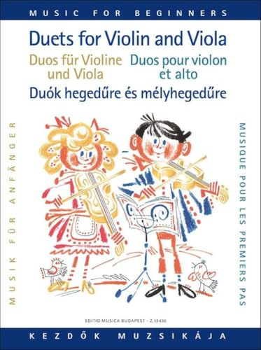 DUOS FUR VIOLINE UND VIOLA FUR ANFANGER I