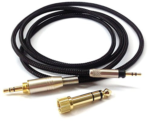 NewFantasia Replacement Upgrade Cable for Audio Technica ATH-M50x, ATH-M40x, ATH-M70x Headphones 1.5meters/4.9ft