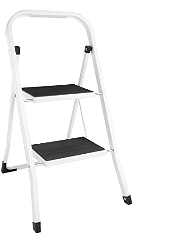 Vogue Marchepied pliant 2 marches 900 x 470 x 30 mm en acier robuste