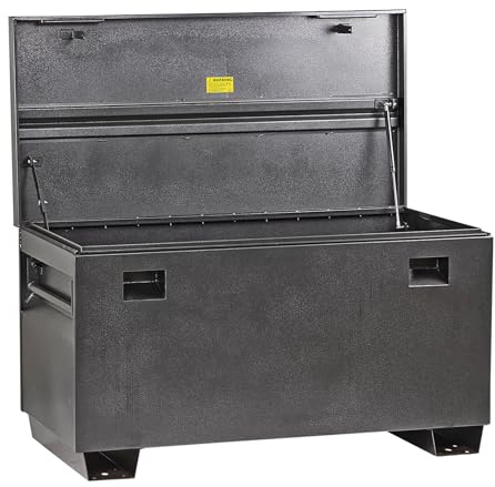 DEMA 420 Liter Werkzeugkiste Werkzeugkoffer Materialkiste Metall Kiste Box grau abschließbar 122x61x70 cm