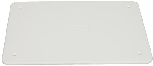 Poly Pool PP0587.1 Lid for Junction Box Flush Mounting Screws, White, LARGHEZZA 15,3 CM