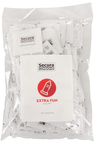 Secura Extra Fun Kondome, Transparent, 18 cm
