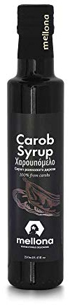 Mellona 100% Pure and Natural Premium Quality Carob Syrup from Cyprus, Vegan & Gluten Free, 250 ml