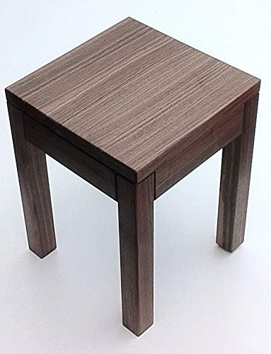 Table d appoint Noyer Massif. Colonia. 30x30x60cm Tres.